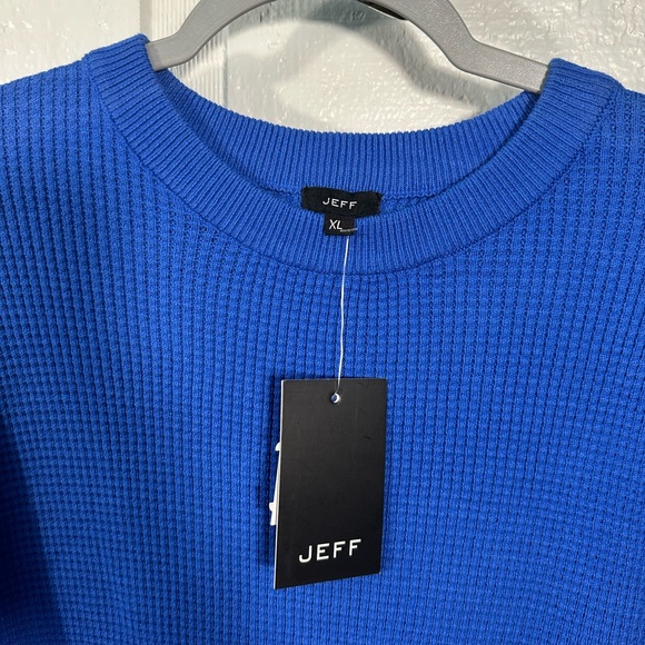 Jeff THE PINE WAFFLE Long Sleeve SWEATER Size XL NWT - Picture 6 of 12